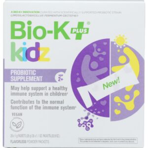 BIO K: Kidz Probiotic Powder Stick Pack 28Pkt, 0.98 oz