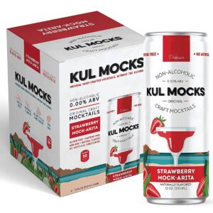 KUL MOCKS: Strawberry Mockarita Mocktails, 48 fo