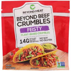 BEYOND MEAT: Beyond Beef Feisty Plant Based Crumbles, 10 oz