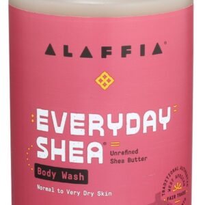 ALAFFIA: Body Wash Shea Passion Fruit, 32 fo