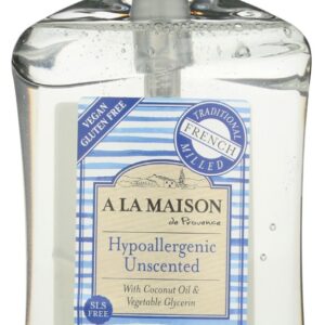 A LA MAISON: Liquid Hand Soap Hypoallergenic Unscented, 16.9 FO
