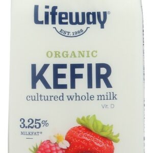 LIFEWAY: Kefir Whole Milk Organic Wild Berry, 32 fo