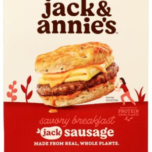 JACK & ANNIES: Savory Breakfast Sausage Patty, 8.1 oz