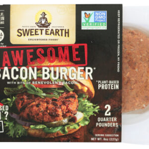 SWEET EARTH: Awesome Bacon Burger, 8 oz