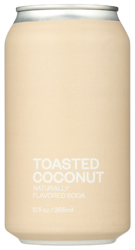 UNITED SODAS OF AMERICA: Soda Toasted Coconut, 12 fl oz