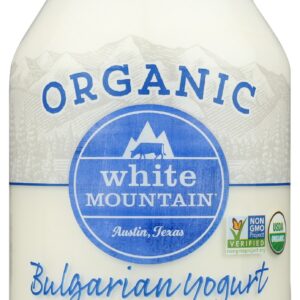 WHITE MOUNTAIN: Nonfat Yogurt Bulgarian Probiotic, 32 oz