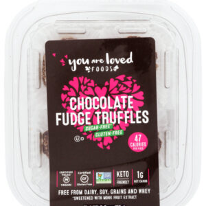 YOU ARE LOVED FOODS: Truffle Choc Fudge, 2.6 oz
