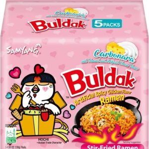 SAMYANG: Ramen Spicy Chicken Carbonara, 1.55 LB