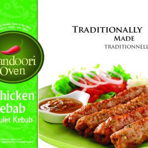 TANDOORI OVEN: Chicken Kebabs, 8.47 oz