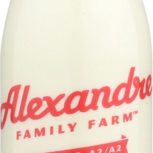 ALEXANDRE FAMILY FARM: Organic A2A2 Cream Top Whole Milk, 28 fo