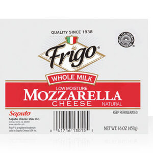 FRIGO: Whole Milk Mozzarella Cheese, 16 oz