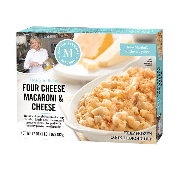 MARTHA STEWART KITCHEN: 4 Cheese Macaroni And Cheese, 17 oz