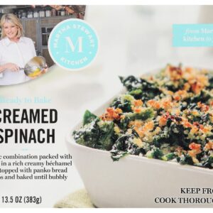 MARTHA STEWART KITCHEN: Spinach Creamed, 13.5 oz