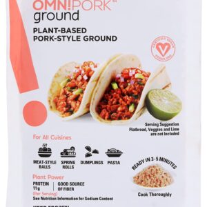 OMNI FOODS: Omnipork Plant Based Pork Style Grounds, 10 oz
