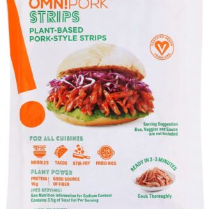 OMNI FOODS: OmniPork Plant Based Pork Strip, 6 oz