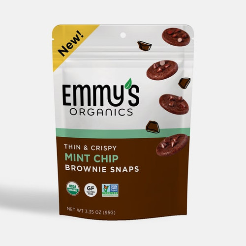 EMMYSORG: Brownie Snaps Mint Chip, 3.35 OZ