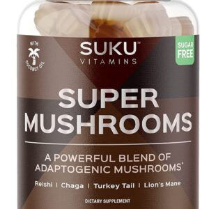SUKU VITAMINS: Super Mushroom Gummies, 50 pc