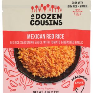 A DOZEN COUSINS: Mexican Red Rice Seasoning Sauce, 4 oz