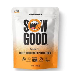 SOW GOOD: Freeze Dried Sweet Potato Fries, 1.5 oz