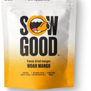 SOW GOOD: Freeze Dried Mango Snack, 1.2 oz
