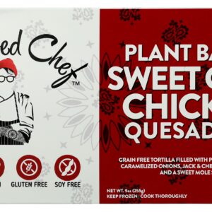 TATTOOED CHEF: Plant Based Sweet Chili Chicken Quesadilla, 9 oz