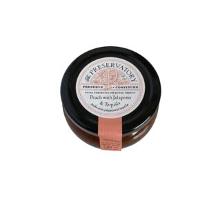 THE PRESERVATORY: Peach Jalapeno Tequila Preserves, 3.89 oz