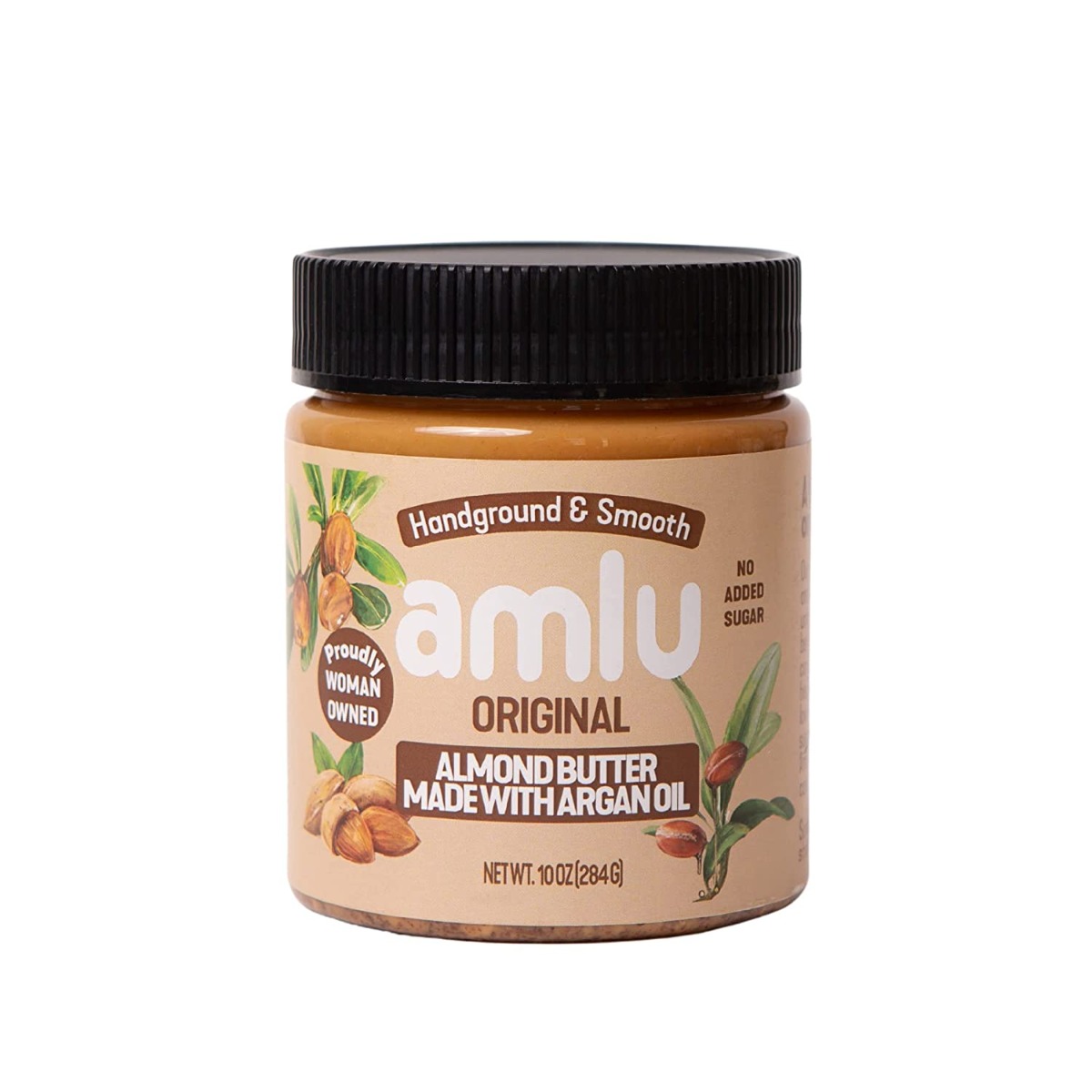 AMLU: Original Almond Butter with Argan Oil, 10 oz