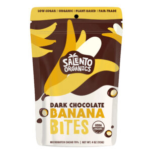 SOLENTO ORGANICS: Dark Chocolate Banana Bites, 4 oz