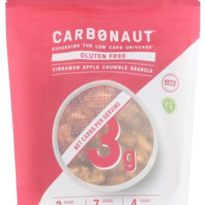 CARBONAUT: Crumble Granola Cinnamon Apple, 10 OZ