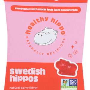 HEALTHY HIPPO: Candy Swedish Hippo, 1.8 OZ