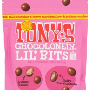 TONYS CHOCOLONELY: Milk Chocolate S'mores Mix Lil Bits, 4 oz