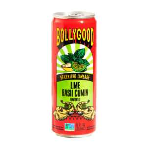 BOLLYGOOD: Sparkling Lemonade Lime Basil Cumin, 12 fl oz