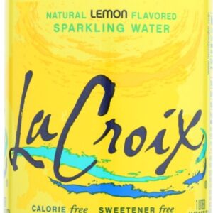 LA CROIX: Lemon Sparkling Water, 1 Lt