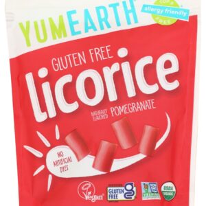 YUMEARTH: Organic Pomegranate Licorice, 5 oz