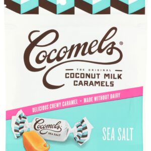 COCOMELS: Cocomels Seasalt Pouch Organic, 3.5 oz