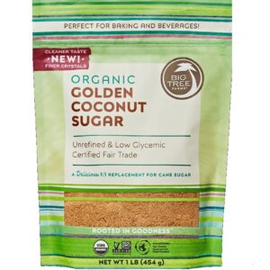BIG TREE FARMS: Organic Golden Coconut Sugar, 16 oz