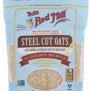 BOBS RED MILL: Steel Cut Oats, 24 oz