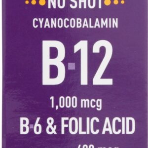 SUPERIOR SOURCE: B12 1000mg B6 and Folic Acid 400mcg, 100 tb