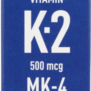 SUPERIOR SOURCE: Vitamin K-2 500mcg MK4, 60 tb