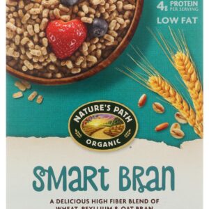 NATURES PATH: Organic Smart Bran Psyllium and Oatbran Cereal, 10.6 oz