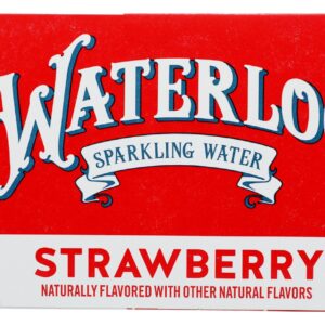 WATERLOO SPARKLING WATER: Water Sparkling Strawberry 8Pk, 96 fl oz