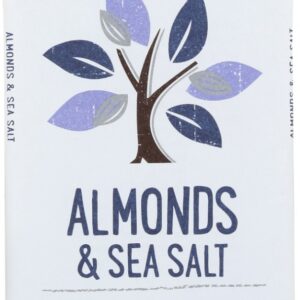 LAKE CHAMPLAIN CHOC: 72% Dark Chocolate Bar with Almonds and Sea Salt, 3 oz