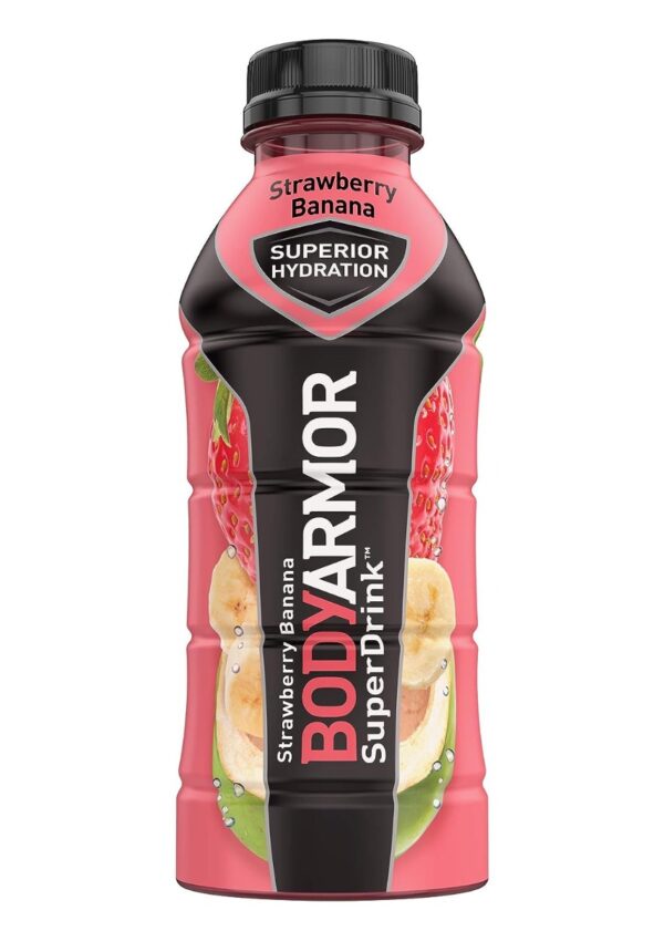 BODY ARMOR: Beverage Sport Strawberry Banana, 16 fl oz