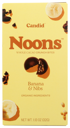 CANDID: Cacao Bites Banana Nibs, 1.13 oz