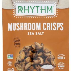 RHYTHM SUPERFOODS: Mushroom Sea Salt Crisps, 2 OZ