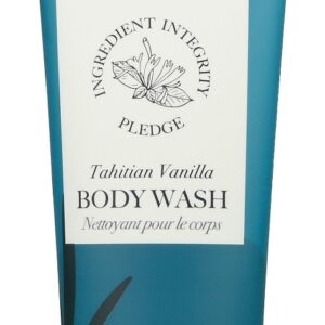 SAAVY NATURALS: Wash Body Tahitian Vanilla, 8.5 fo