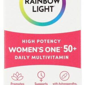 RAINBOW LIGHT: High Potency Womens One 50 Plus Multivitamin, 60 tb