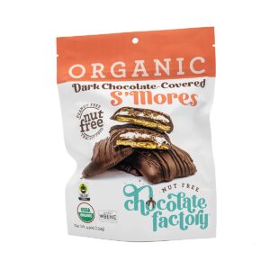 NUT FREE CHOCALATE FACTOR: Smores Dark Chocolate Org, 4.9 OZ