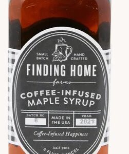FINDING HOME FARMS: Coffee-Infused Maple Syrup, 8 fl oz