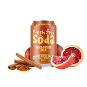 FRESH FIZZ: Blood Orange Cola, 12 fl oz